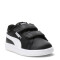 Championes Infantiles Puma Smash 3.0 Leather V Negro - Blanco