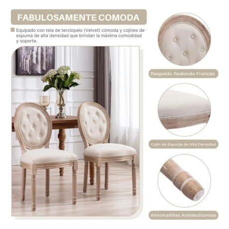 Silla Tapizada Estilo Luis Xv Con Botones Silla Tapizada Estilo Luis Xv Con Botones