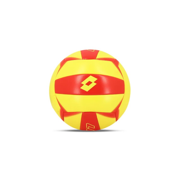PELOTA PARA VOLLEY LOTTO N°5 AMARILLO/ROJO PELOTA PARA VOLLEY LOTTO N°5 AMARILLO/ROJO