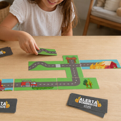 Display 9 Mini juegos de mesa Alerta Bomberos Sc