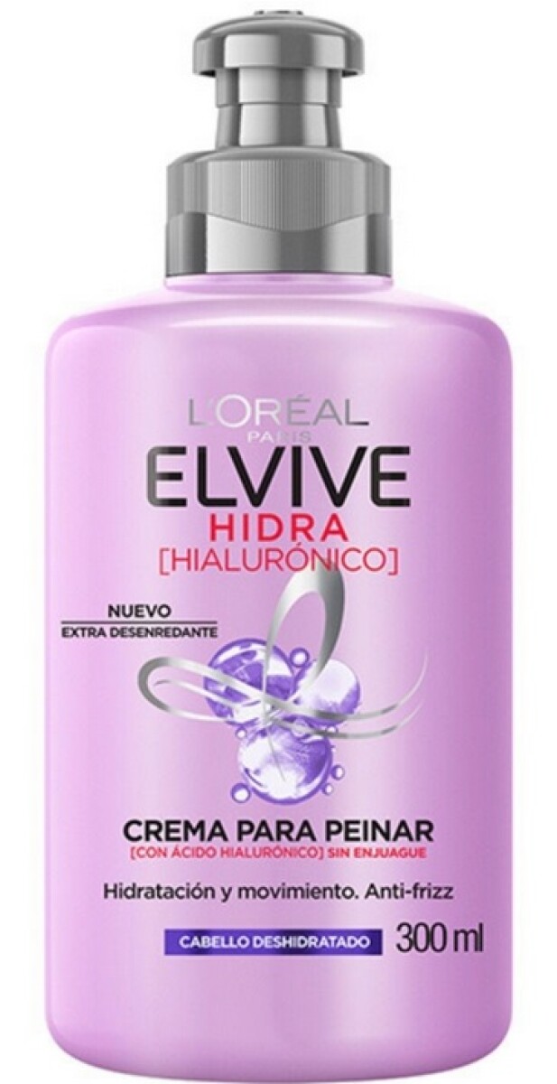 CREMA P/PEINAR ELVIVE 300 ML HIDRA HIALURONICO 