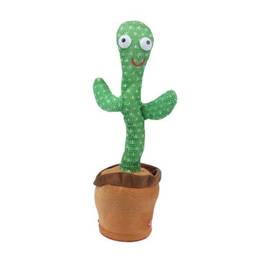Juguete Cactus bailarin de peluche imita voz 35cm Juguete Cactus bailarin de peluche imita voz 35cm