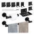 Set de 10 Accesorios de Baño IMBACK IBK-BAN018 | Acero Inoxidable, Anticorrosión, Diseño Minimalista y Fácil Instalación Negro Set de 10 Accesorios de Baño IMBACK IBK-BAN018 | Acero Inoxidable, Anticorrosión, Diseño Minimalista y Fácil Instalación Negro
