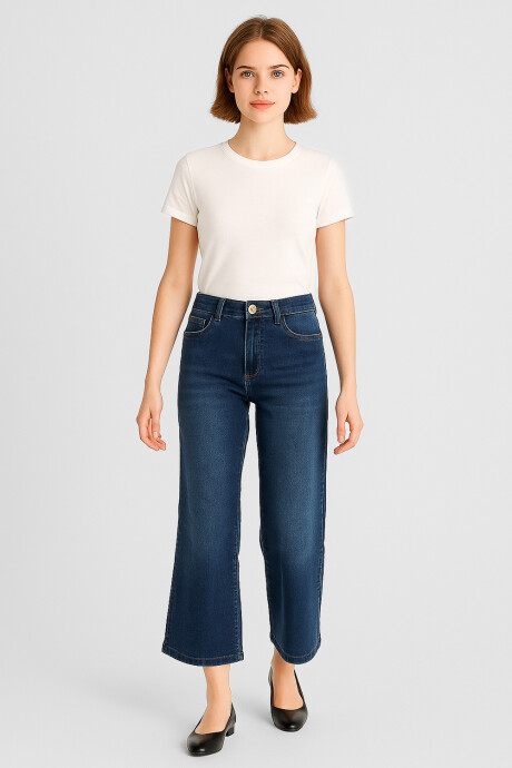 Pantalon Cenda Azul Medio
