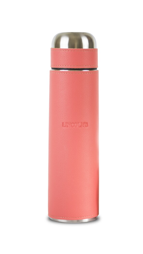 TERMO 1 LITRO ARIES CORAL PINK GRANEADO FINO