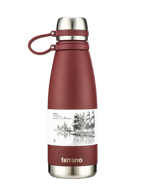 Botella Térmica Bordo