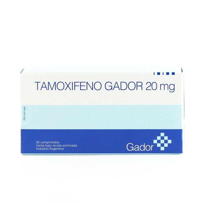 TAMOXIFENO 20 MG. CJ X 30 COMPRIMIDOS única