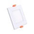 Plafon Panel 18W Luminaria Techo Cuadrado Embutir Luz Neutra Variante Color Blanco