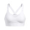 UA Infinity High 2.0 Bra-GRN WHT-101