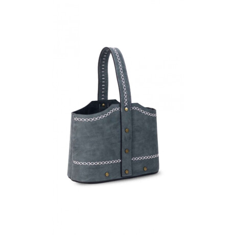 Posatermo Butan C/Costura Artesanal Azul