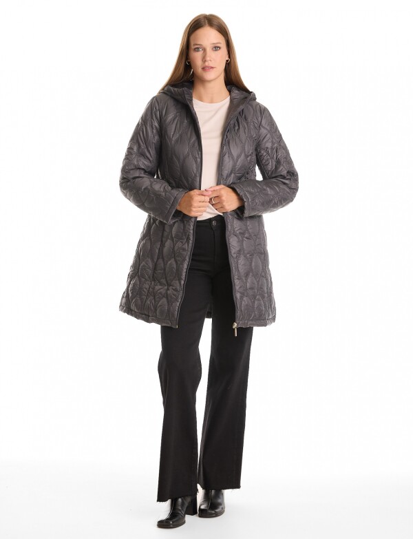 Campera Matelassé Wave GRIS