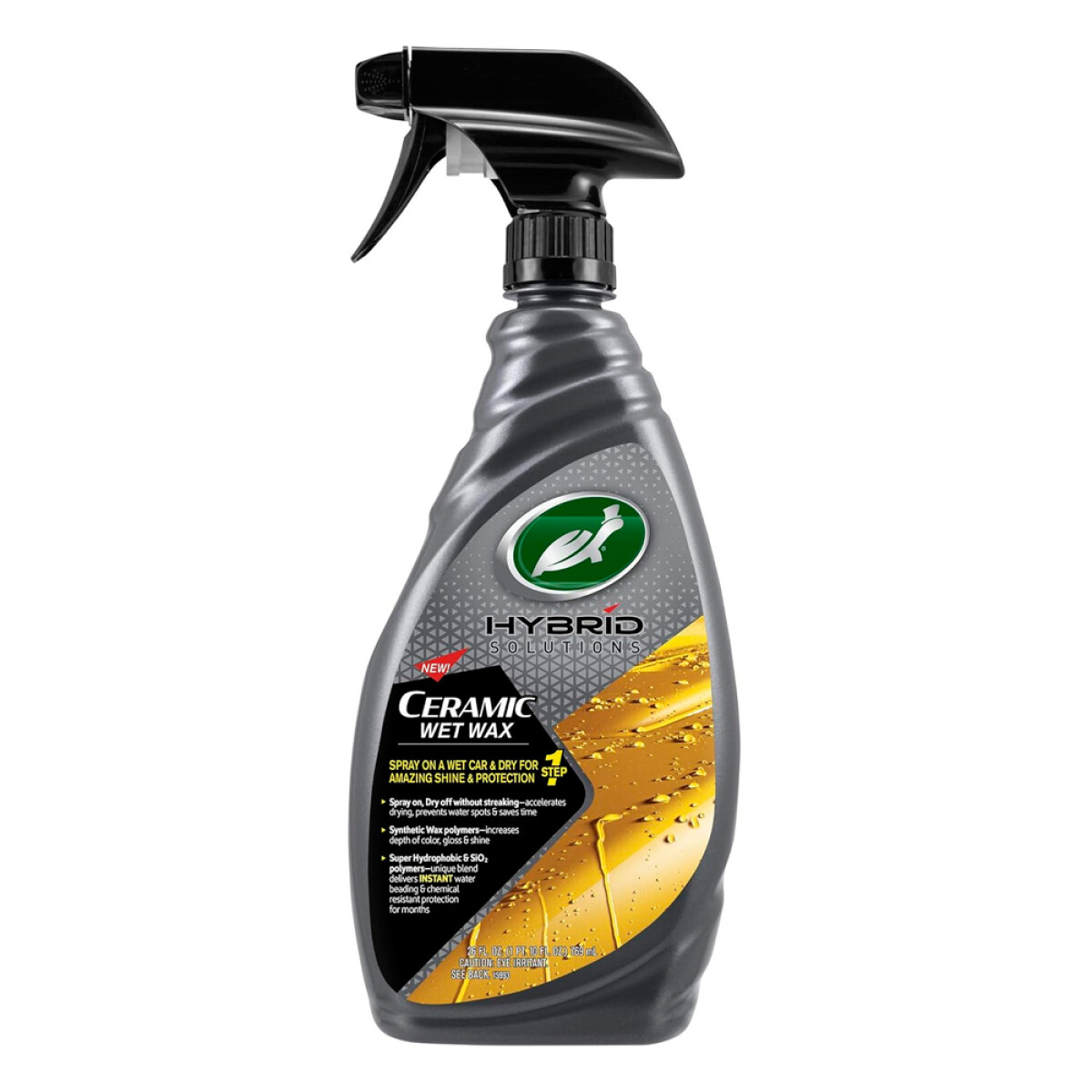 LIMPIEZA Y ACABADO - CERA SPRAY CERAMIC HYBRID 737GR X6 TORTUGA (TURTLE WAX) 