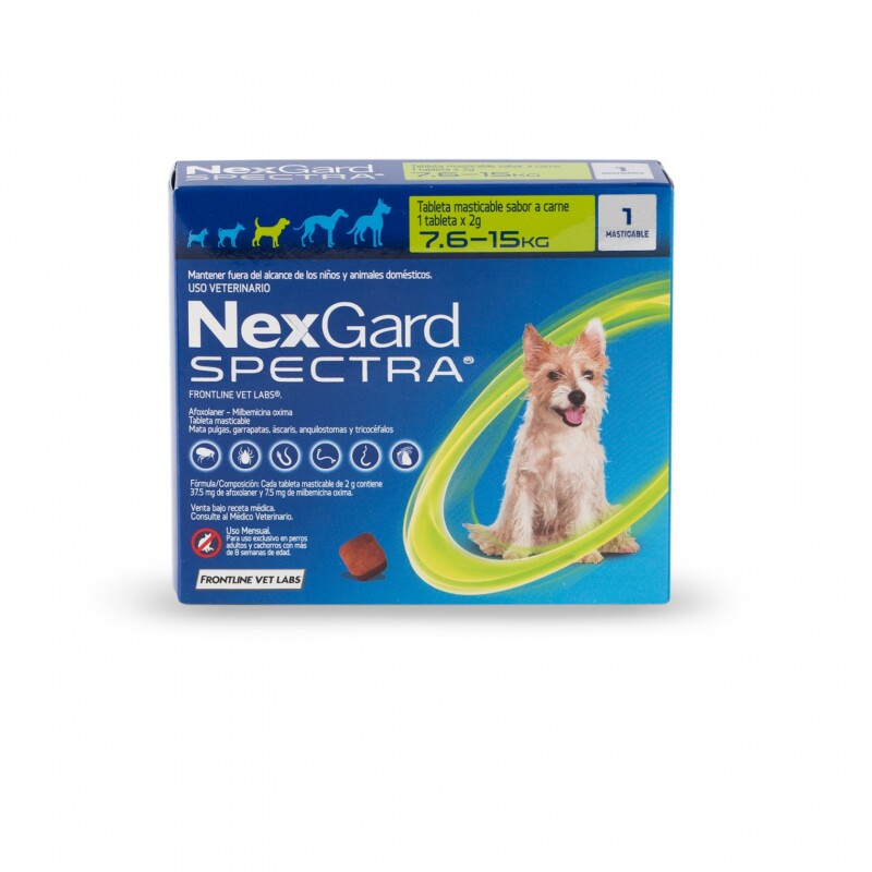 Nexgard Spectra 7.5 a 15kg PACK DE 3 Nexgard Spectra 7.5 a 15kg PACK DE 3