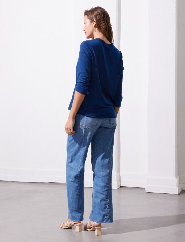 Blusa Zips AZUL
