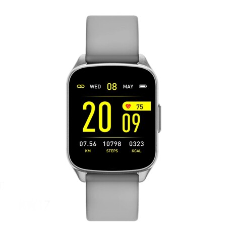 Reloj Inteligente Fitness Smartwatch Pulsaciones KW17PRO Gris