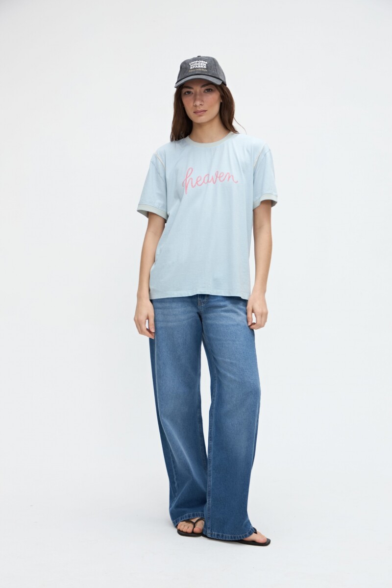 Remera Roma - Celeste 