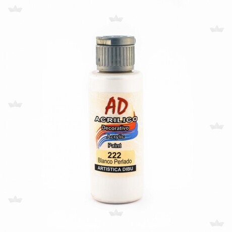 ACRILICO DECORATIVO BLANCO PERLADO 60 ML N/A