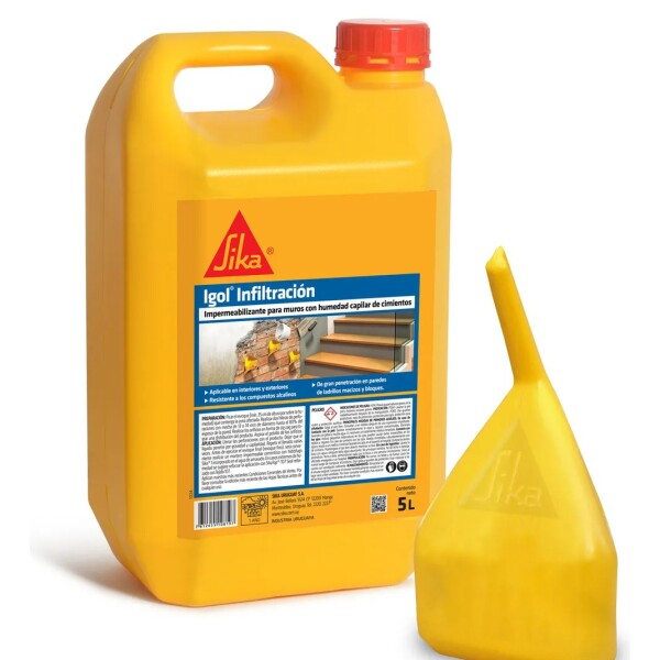 Igol Infiltración 5L con Dispensadores Sika Igol Infiltración 5L con Dispensadores Sika