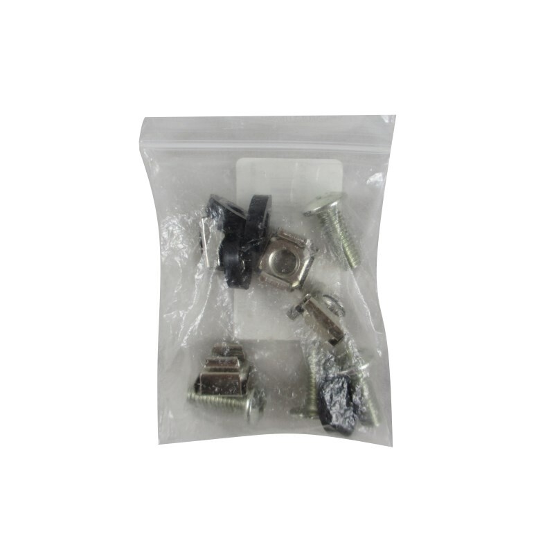 KIT DE 4 TORNILLO C/TUERCA ENJAULADA P/RACK KIT DE 4 TORNILLO C/TUERCA ENJAULADA P/RACK