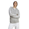 Campera Adidas Essentials de Mujer - IC9917 Gris Medio-blanco