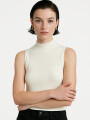 Musculosa Poile Marfil / Off White