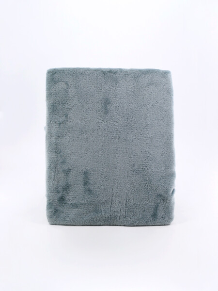 MANTA FLANNEL LISA 2 PLAZAS VERDE