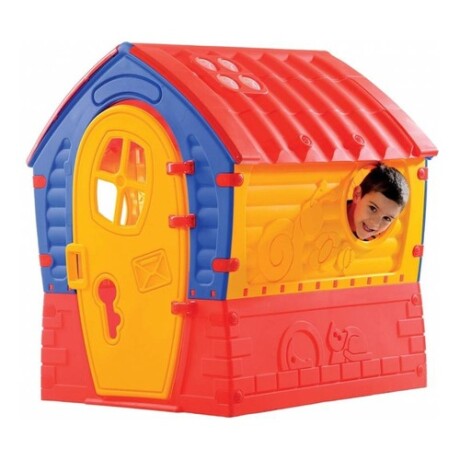 Casita Ensueño para niños 95cm x 90cm x 110cm - Celeste Dorado