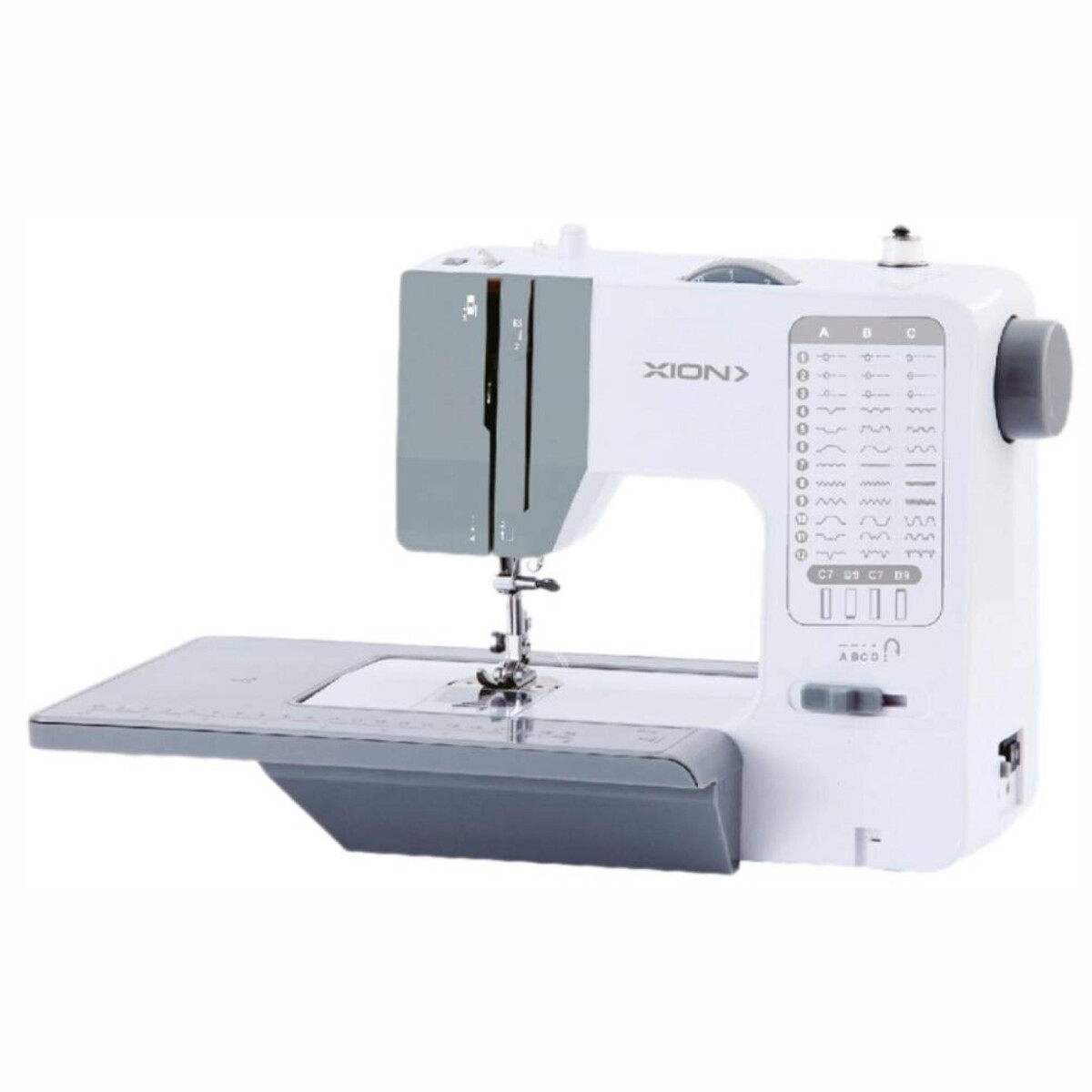 Máquina De Coser Eléctrica XION XI-MC380 38 Patrones De Puntadas Incorporadas 