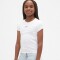 FRCH SS RIBBED TEE NEW OFF WHITE