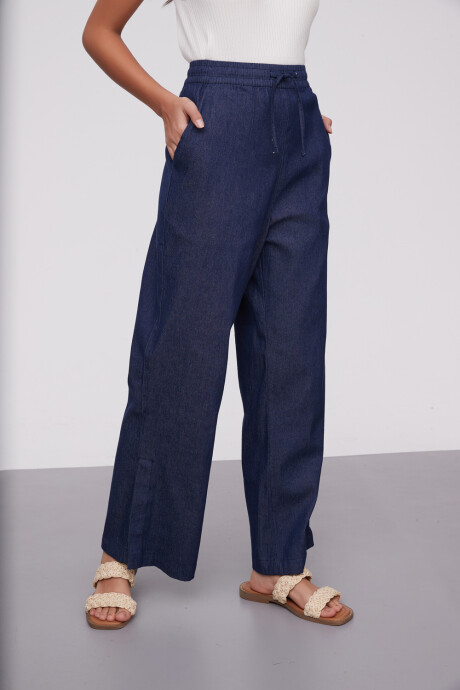 Pantalon Loriza Azul Medio