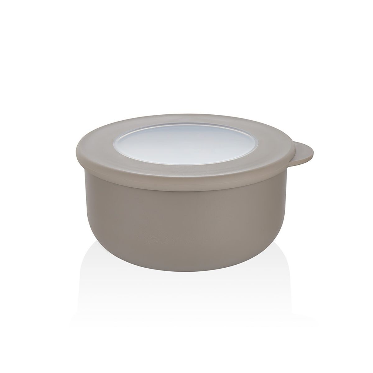 Vianda redonda con tapa silicona 500 ml QLUX IDEAS 