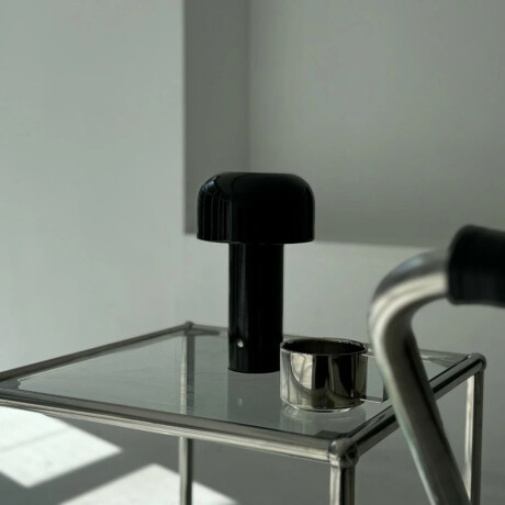 Lámpara veladora Honguito Inálambrica Negro