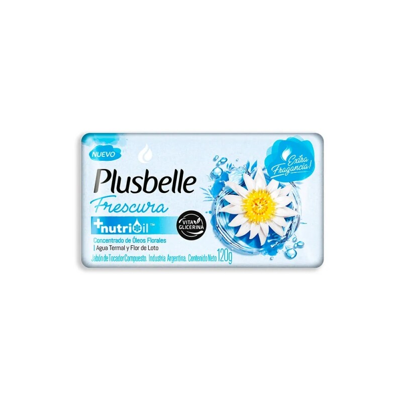 JAB. PLUSBELLE FRESCURA INTENSA 120G Jab. Plusbelle Frescura Intensa 120g