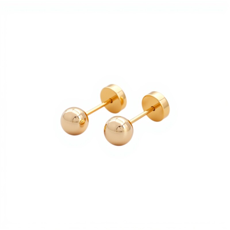 Abridores Bolitas-Oro Bajo-Sin Piedra-AB8046 sinpiedra