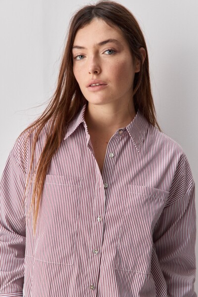 CAMISA COLEMAN Rojo Oscuro