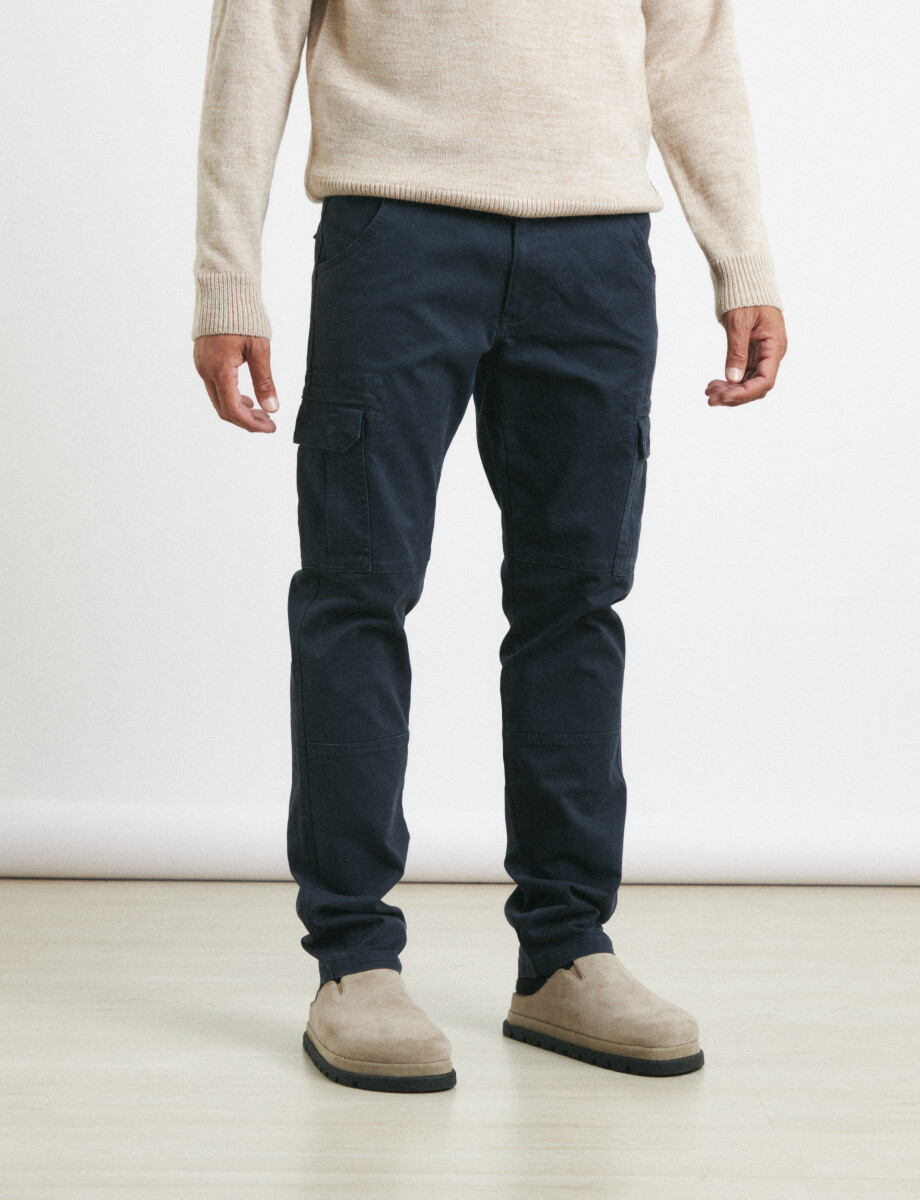 080424 PANTALON HARRY Azul Oscuro