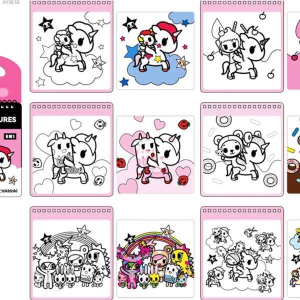 Libro para colorear toki-doki Libro para colorear toki-doki