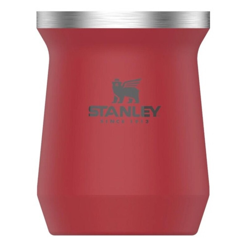 Mate Stanley acero inox. 230ml Rojo