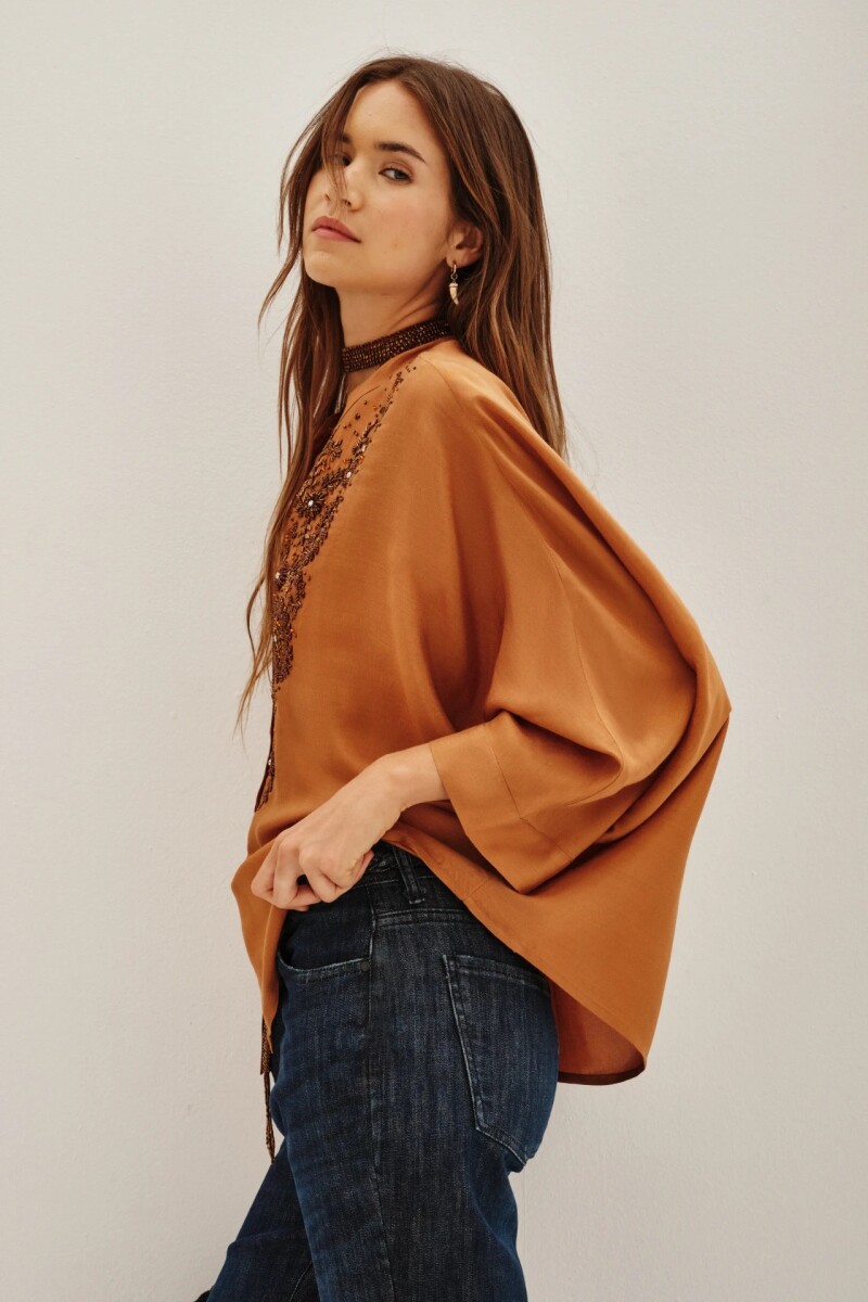 Camisa Sienna Ocre