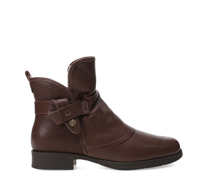 Bota de cuero Wood