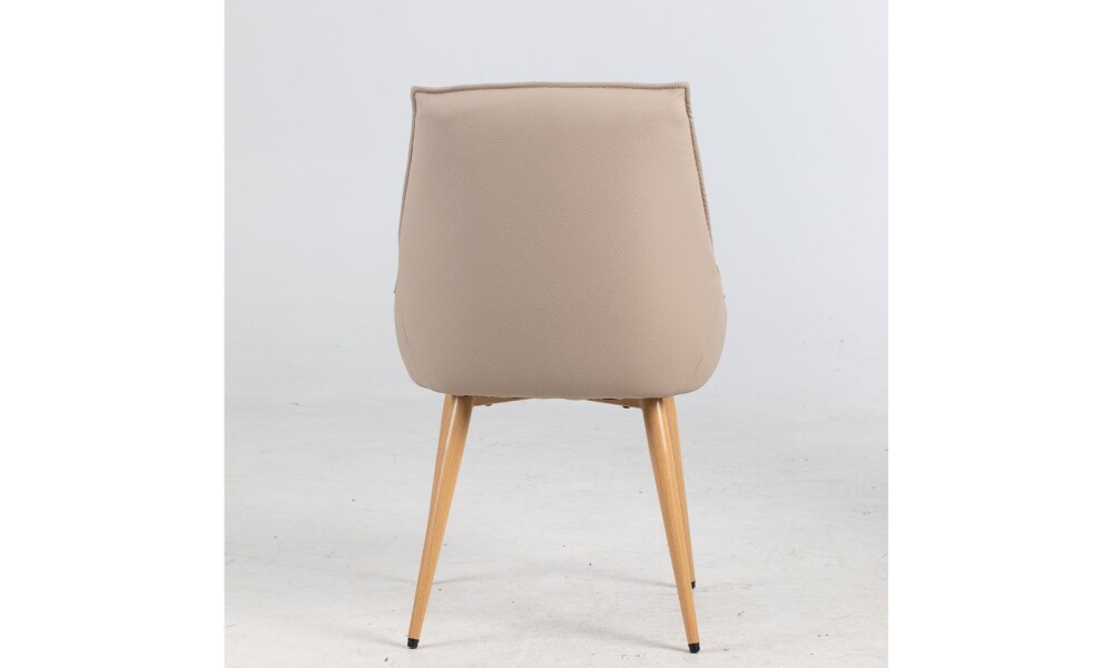Silla BRUNA en PU Beige