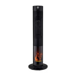 ESTUFA TORRE TOKYO FLAME DIGITAL FUNCION VENTILADOR C/CONTROL TIMER 8 HS Unica
