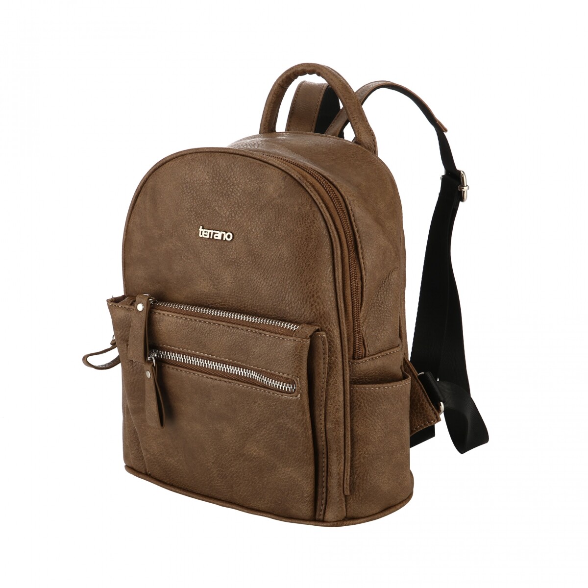 Mochila Doble Cierre - Brandy 