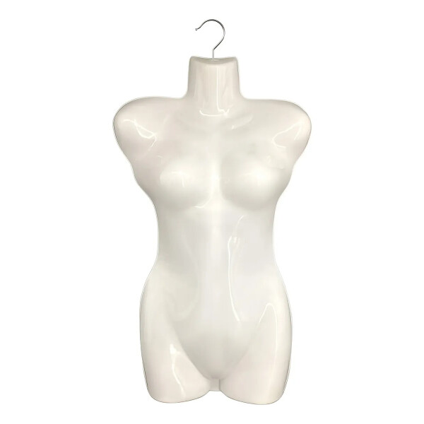 Percha Maniquí Medio Cuerpo Dama Mediano Exibición Percha Maniquí Medio Cuerpo Dama Mediano Exibición