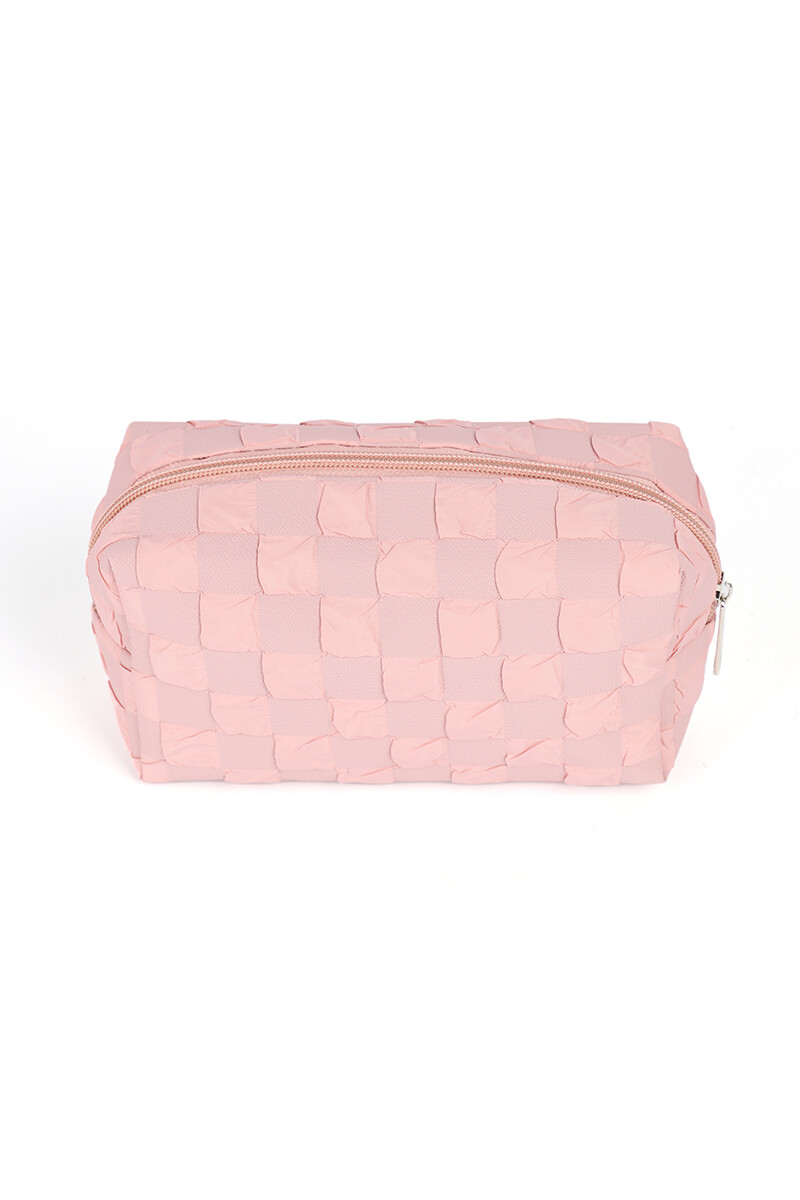 Necessaire estilo Puffer - Rosa 