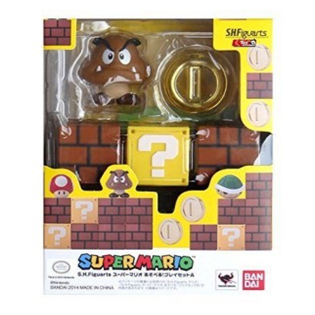 Figura S.H Figuarts Super Mario Play Set A 