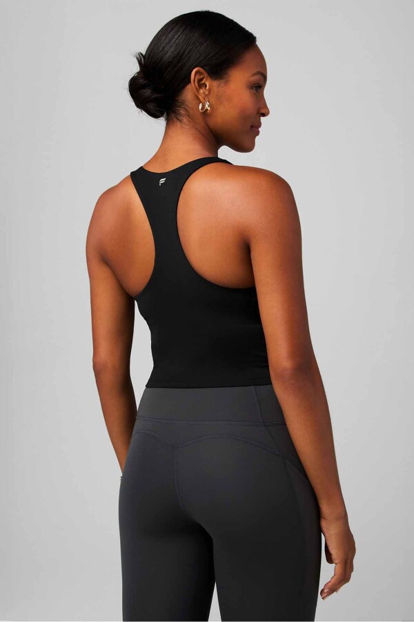 Top Anywhere Cropped Built-In Bra Mujer Black