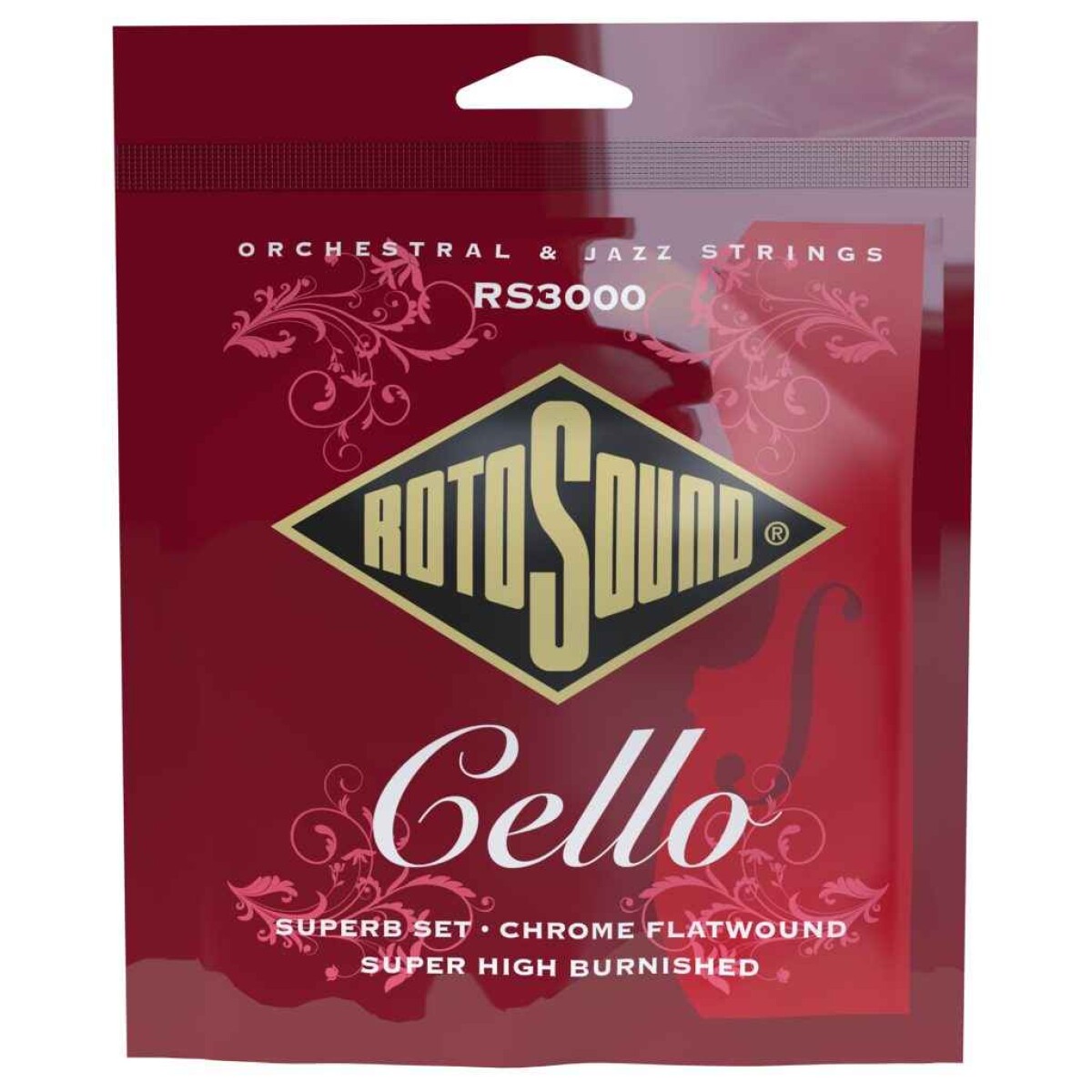 Strings Rotosound RS3000 Cello Chrome Flatwound 