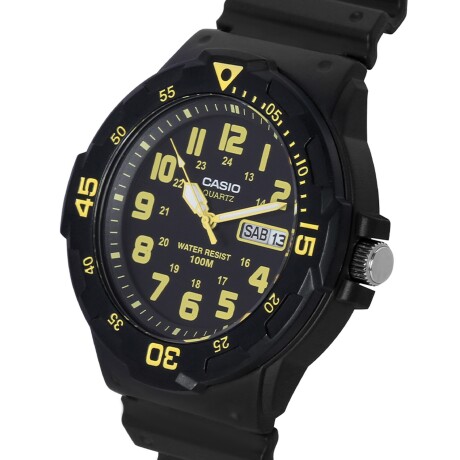 Reloj Análogo Casio MRW-200H-9BVDF Resistente Al Agua Negro,Negro,Negro