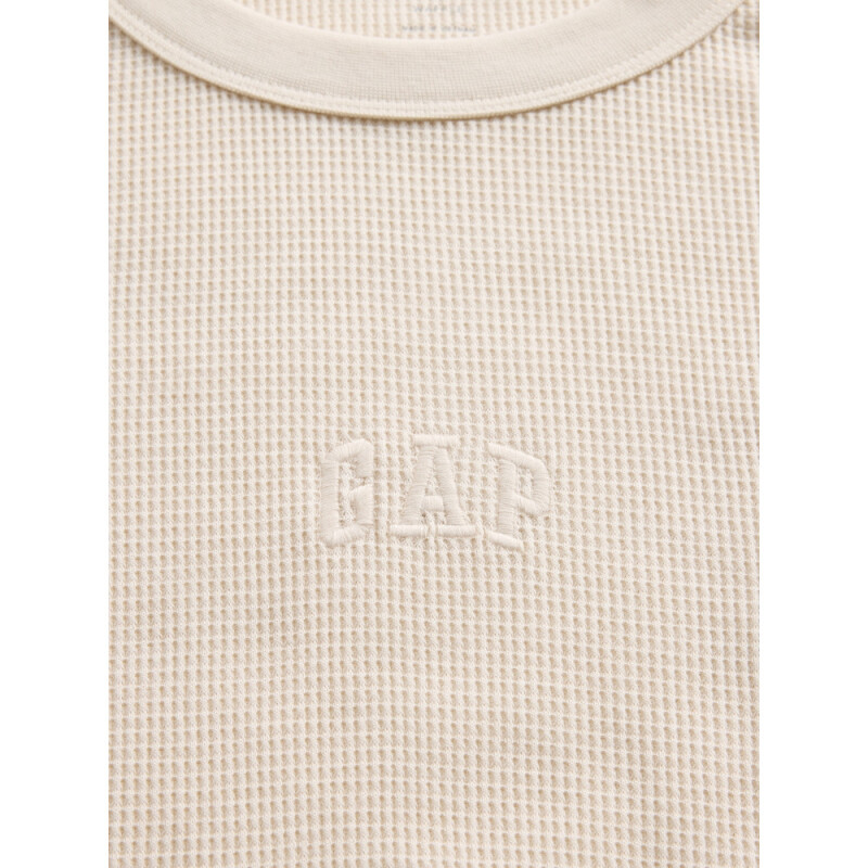 V-FRCH LS WAFFLE MINI LOGO CREW CHINO
